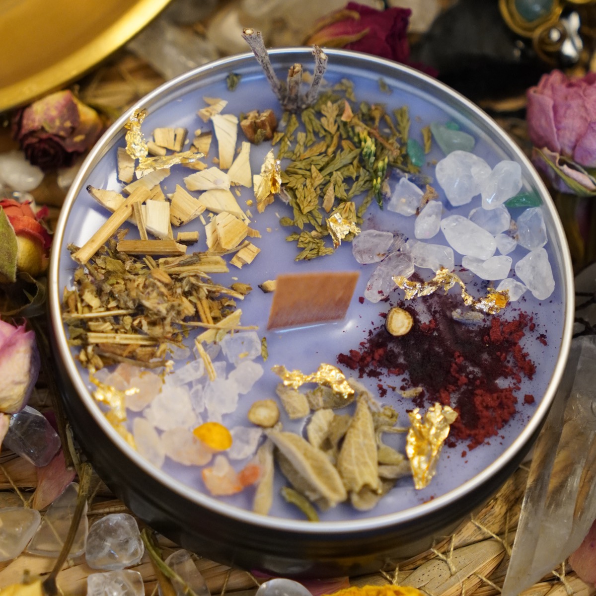 Seven Herbs Energy Cleansing Candle (100g)